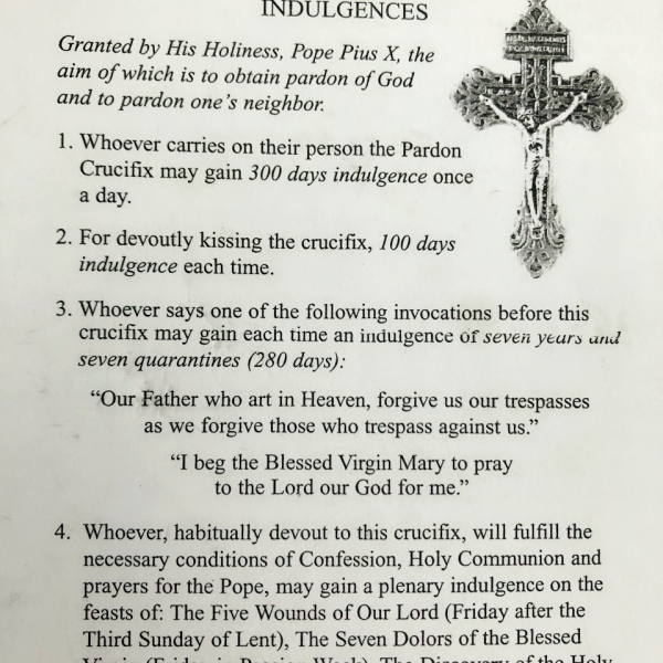Pardon Crucifix Rosary | Morning Star Catholic Store LLC